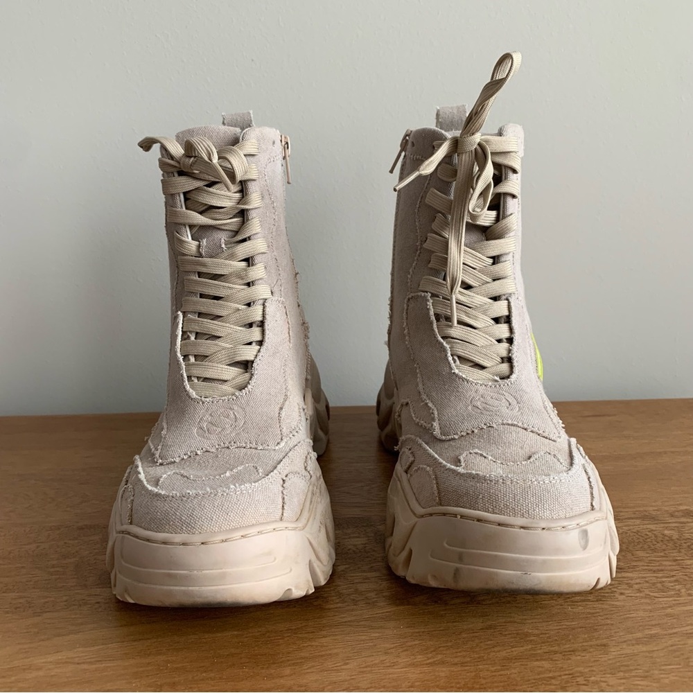 Rombaut Boccaccio II Boot Recycled Desert High-Top Sneaker Boot - Picture 2 of 7